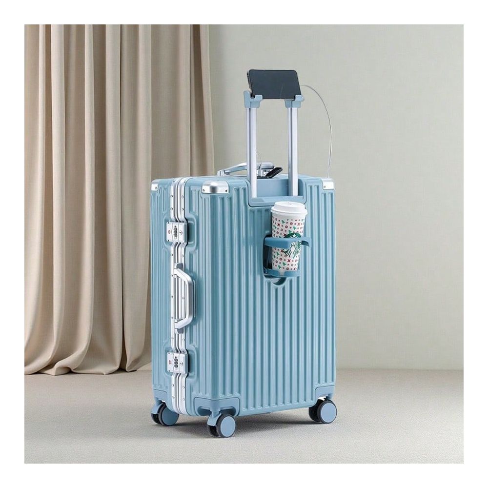 Aluminum Frame Carry On Luggage - Set 20 24 Aluminum Frame Luggage