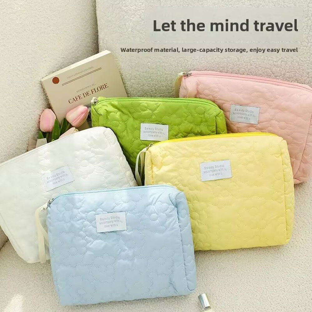 Cosmetic Bags - New Flower Pattern Women Makeup Bag