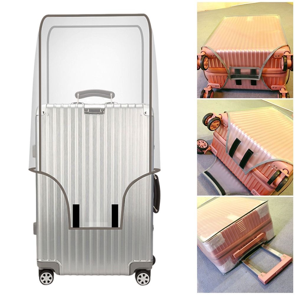 Waterproof Suitcase Cover Protector - 16-28 Inch Travel Luggage Cover Transparent