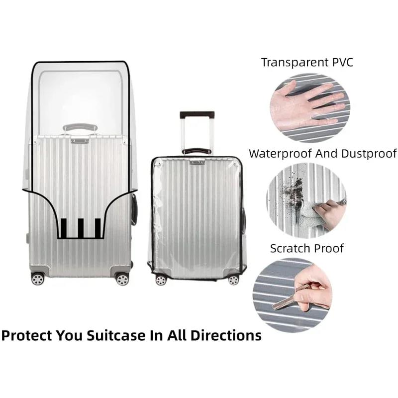 New 20-30inch Luggage Cover Tr - огляд і ціна Waterproof Suitcase Cover Protector