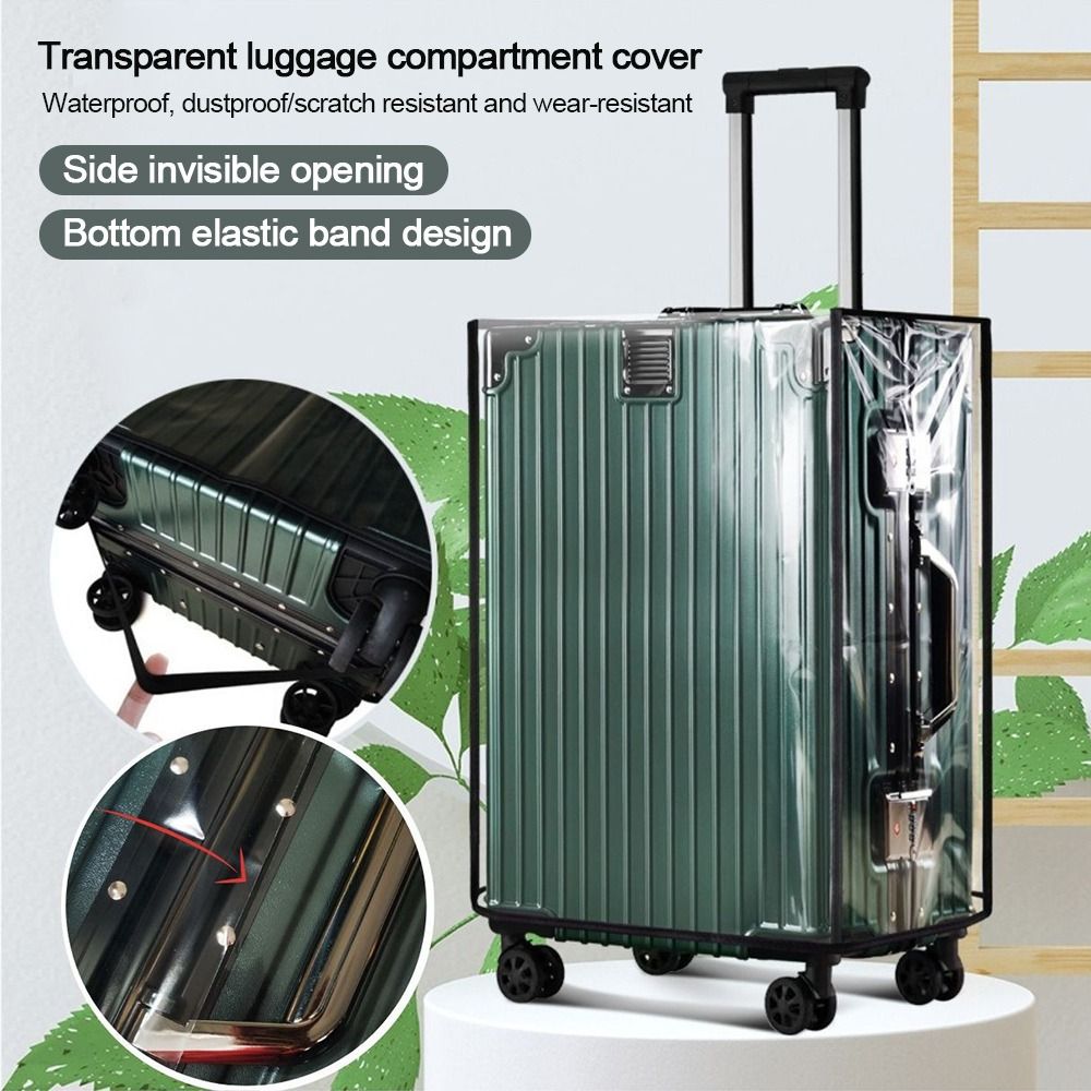Durable Full Transparent Lugga - огляд і ціна Waterproof Suitcase Cover Protector