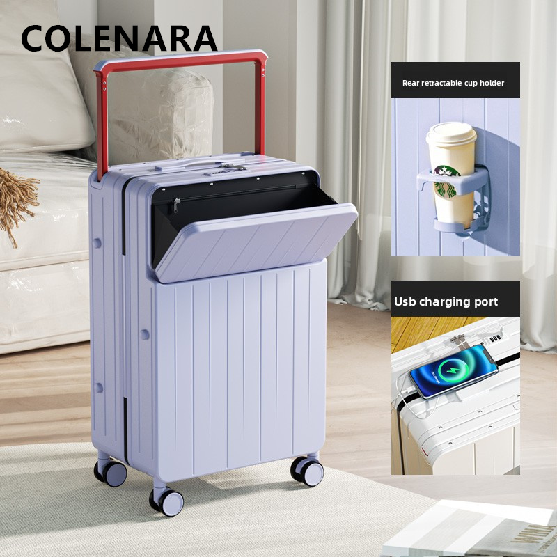 COLENARA Multifunctional Suitc - огляд і ціна Front Opening Laptop Luggage 24 Inch