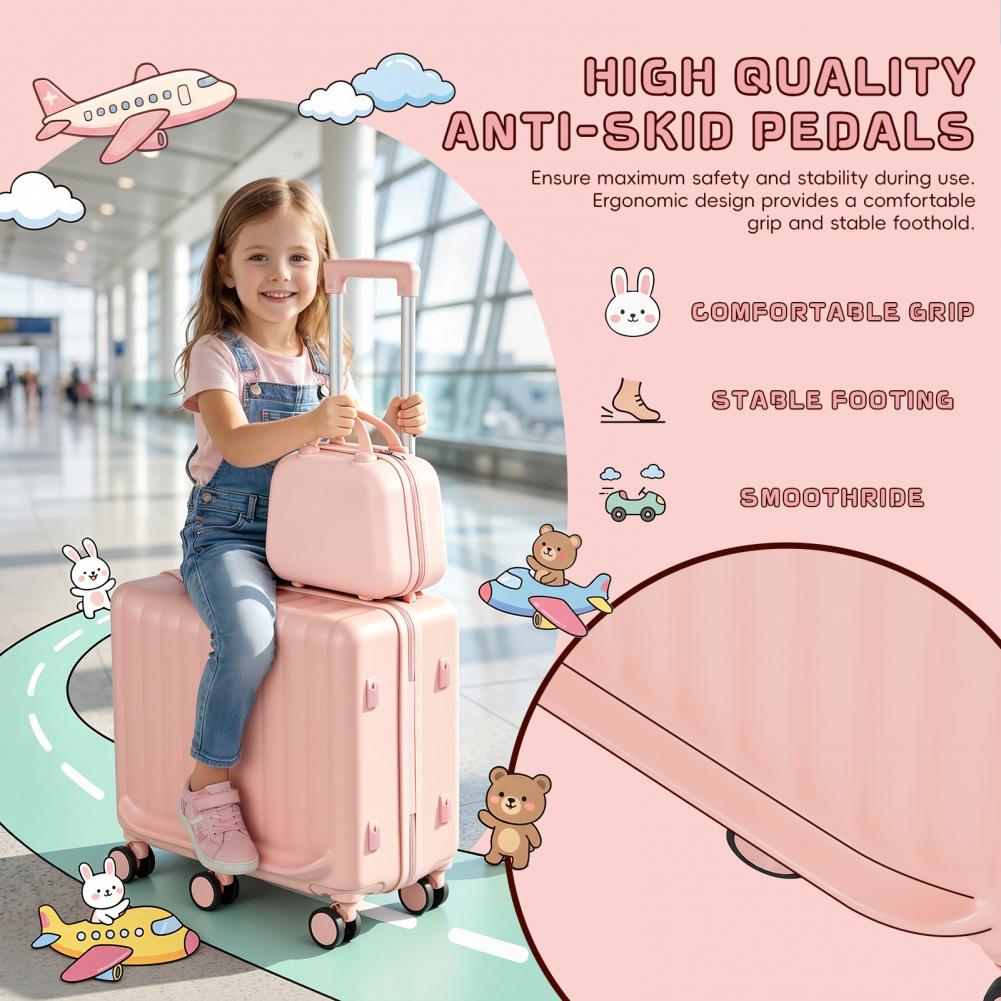 20 Inch Kids Ride-On Luggage F - огляд і ціна Kids Ride On Suitcase Scooter