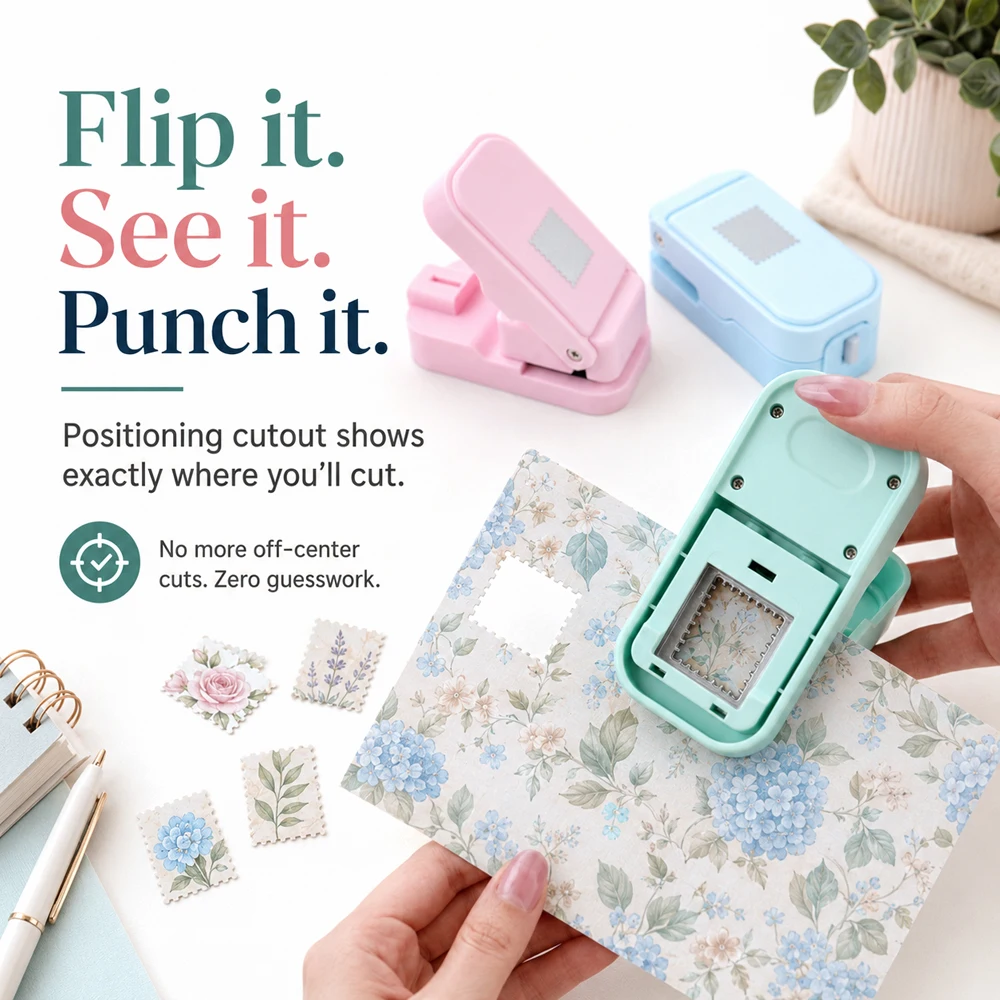 Postage Stamp Edge Paper Punch - огляд і ціна Handbags