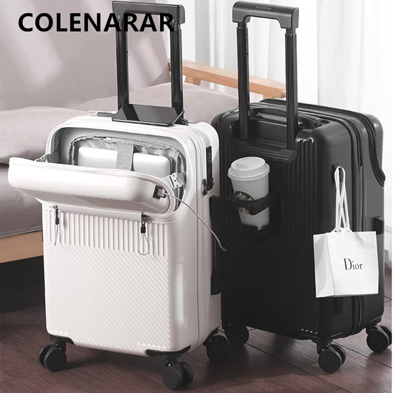 COLENARA Charging Luggage Fron - огляд і ціна Front Opening Laptop Luggage 24 Inch
