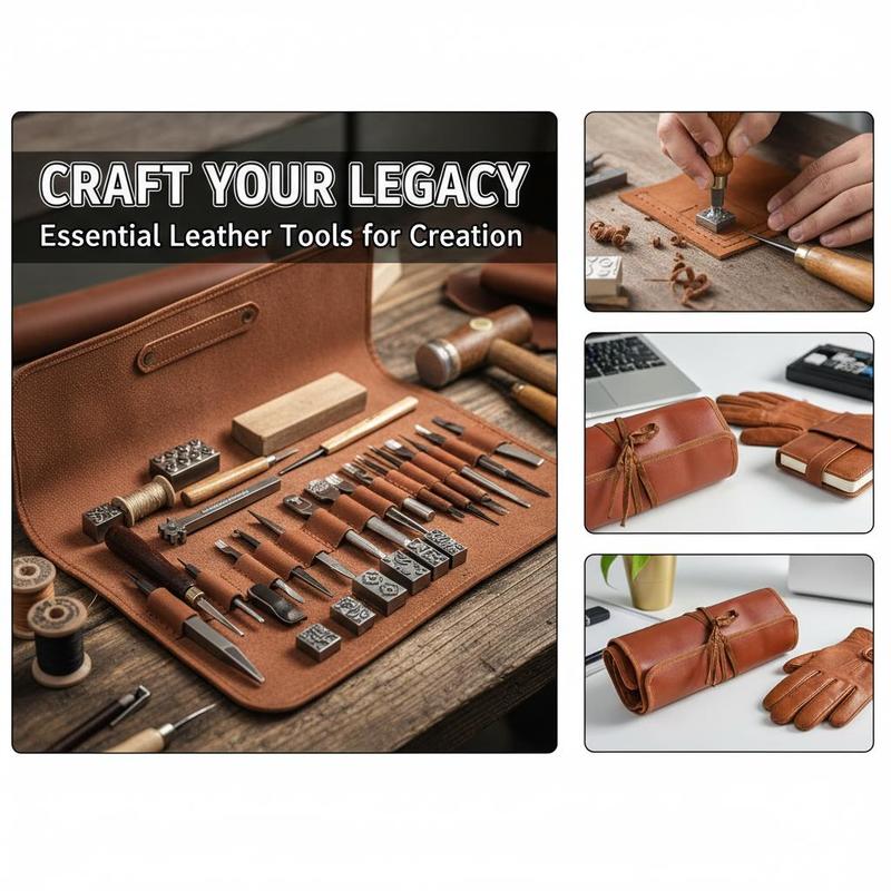 72 PCS Leather Crafting Suppli - огляд і ціна Handbags