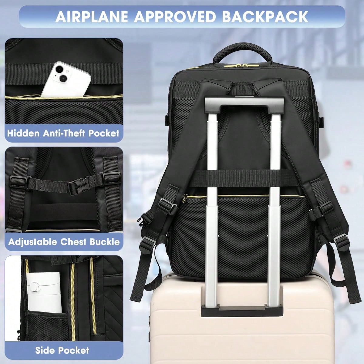 Large Carry On Travel Backpack - огляд і ціна Luggage