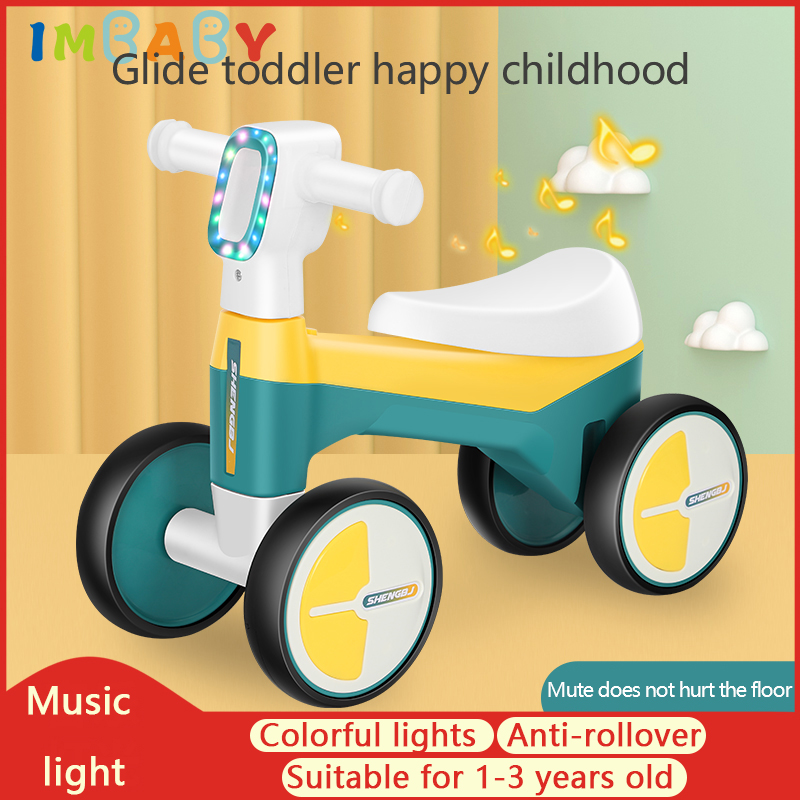 Baby Musical Balance Bike No P - огляд і ціна Kids Ride On Suitcase Scooter