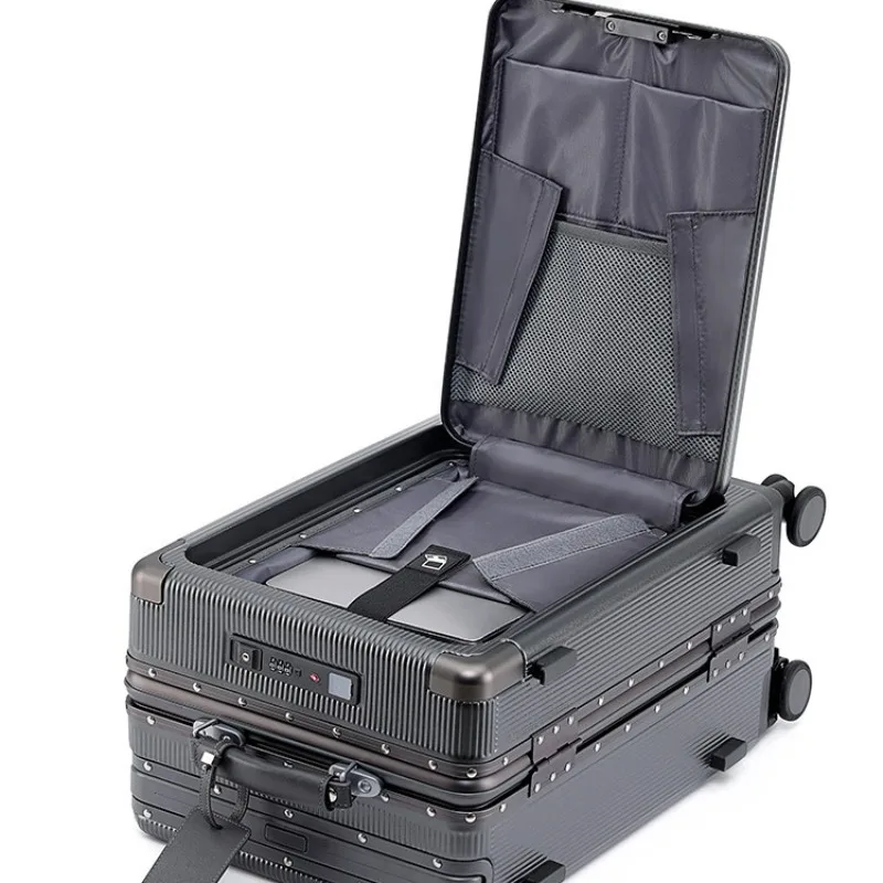 Travel Suitcase Aluminum frame - огляд і ціна Aluminum Frame Carry On Luggage