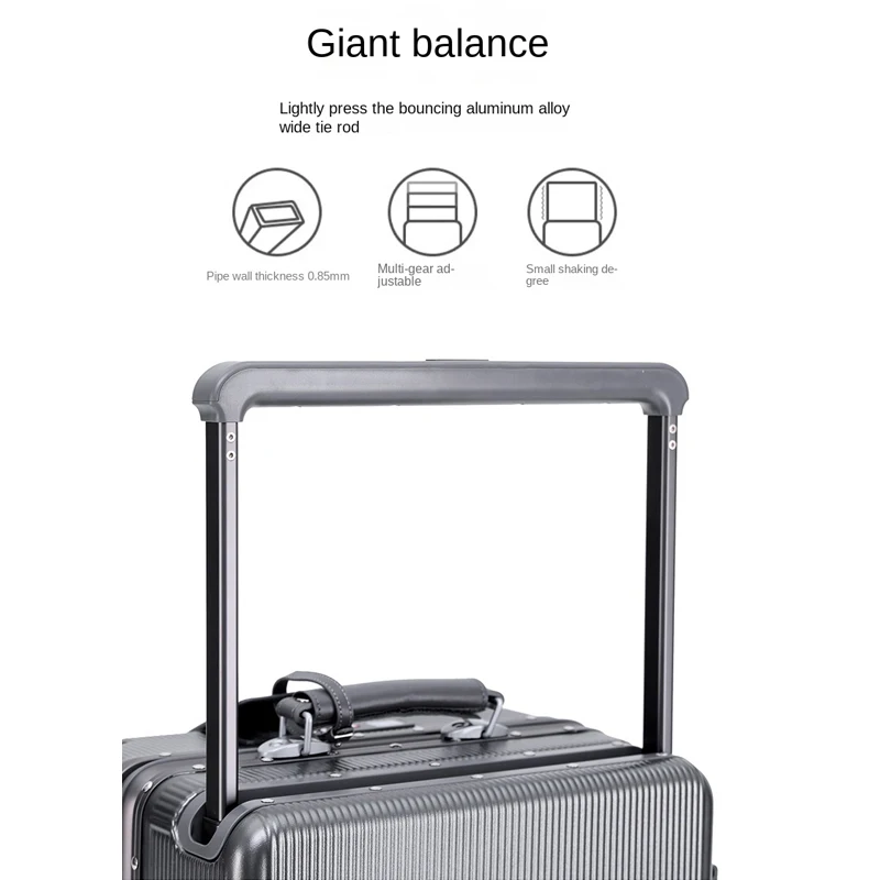 Travel Suitcase Aluminum frame - огляд і ціна Aluminum Frame Carry On Luggage