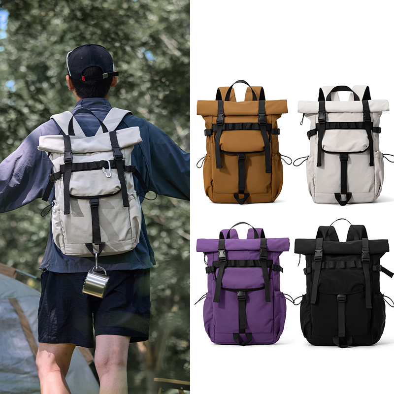 New Men's roll mouth expandabl - огляд і ціна Foldable Rolling Luggage Bag
