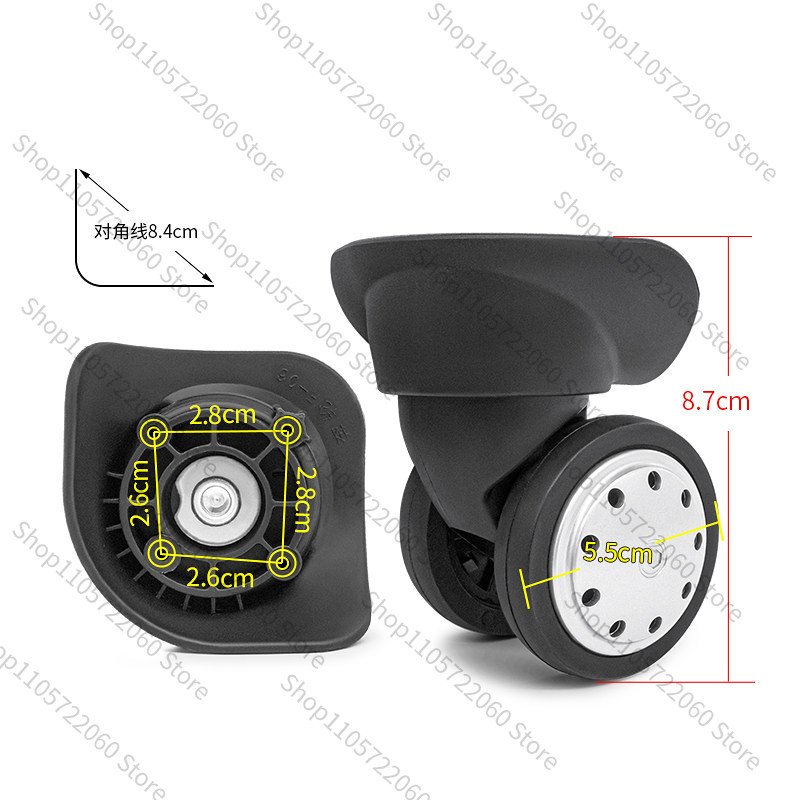 For F-06 Luggage Wheel for Ame - огляд і ціна Silent Replacement Luggage Wheels