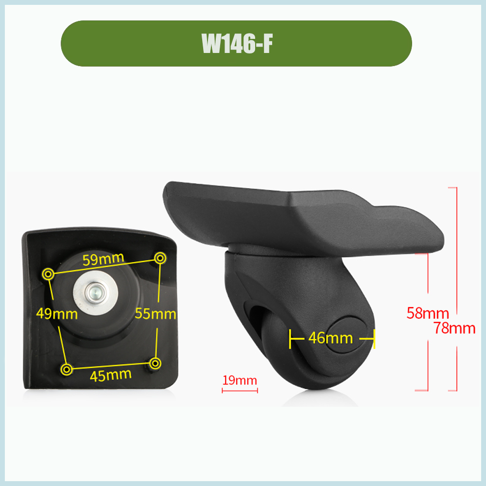 Replacement Spinner Caster Whe - огляд і ціна Silent Replacement Luggage Wheels