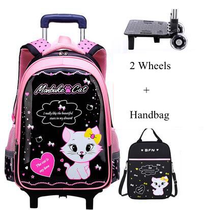 Student School Rolling Backpac - огляд і ціна Foldable Rolling Luggage Bag