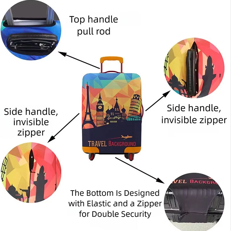 New Travel Suitcases Protector - огляд і ціна Waterproof Suitcase Cover Protector