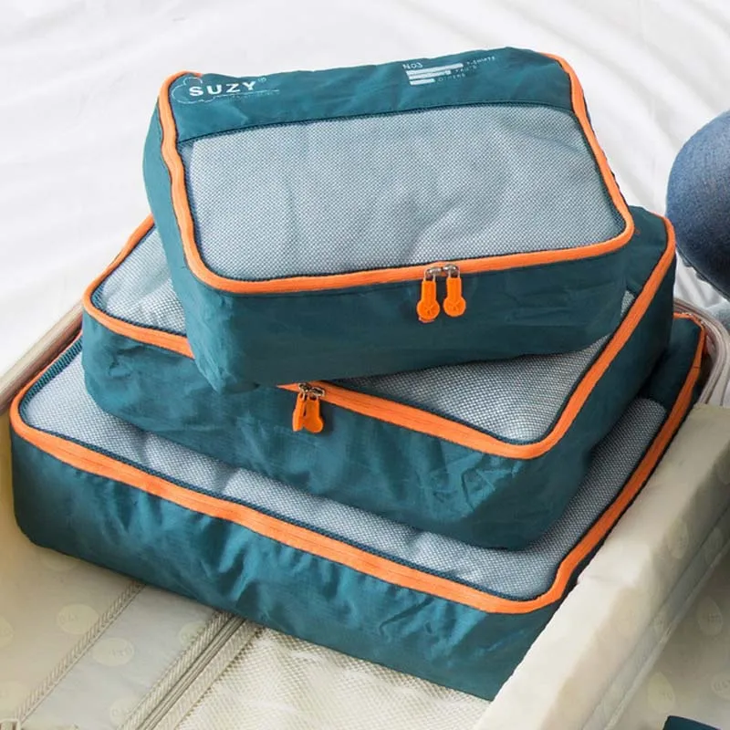 7/6 Pieces Set Travel Organize - огляд і ціна Foldable Rolling Luggage Bag