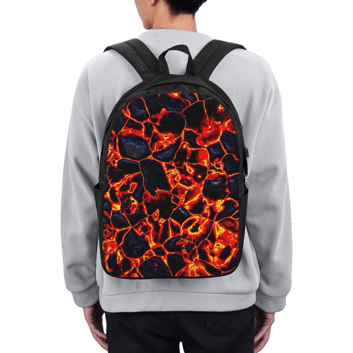 Magma Volcano Lava Fire Backpa - огляд і ціна Backpacks