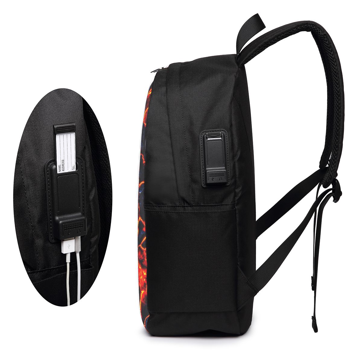 Magma Volcano Lava Fire Backpa - огляд і ціна Backpacks