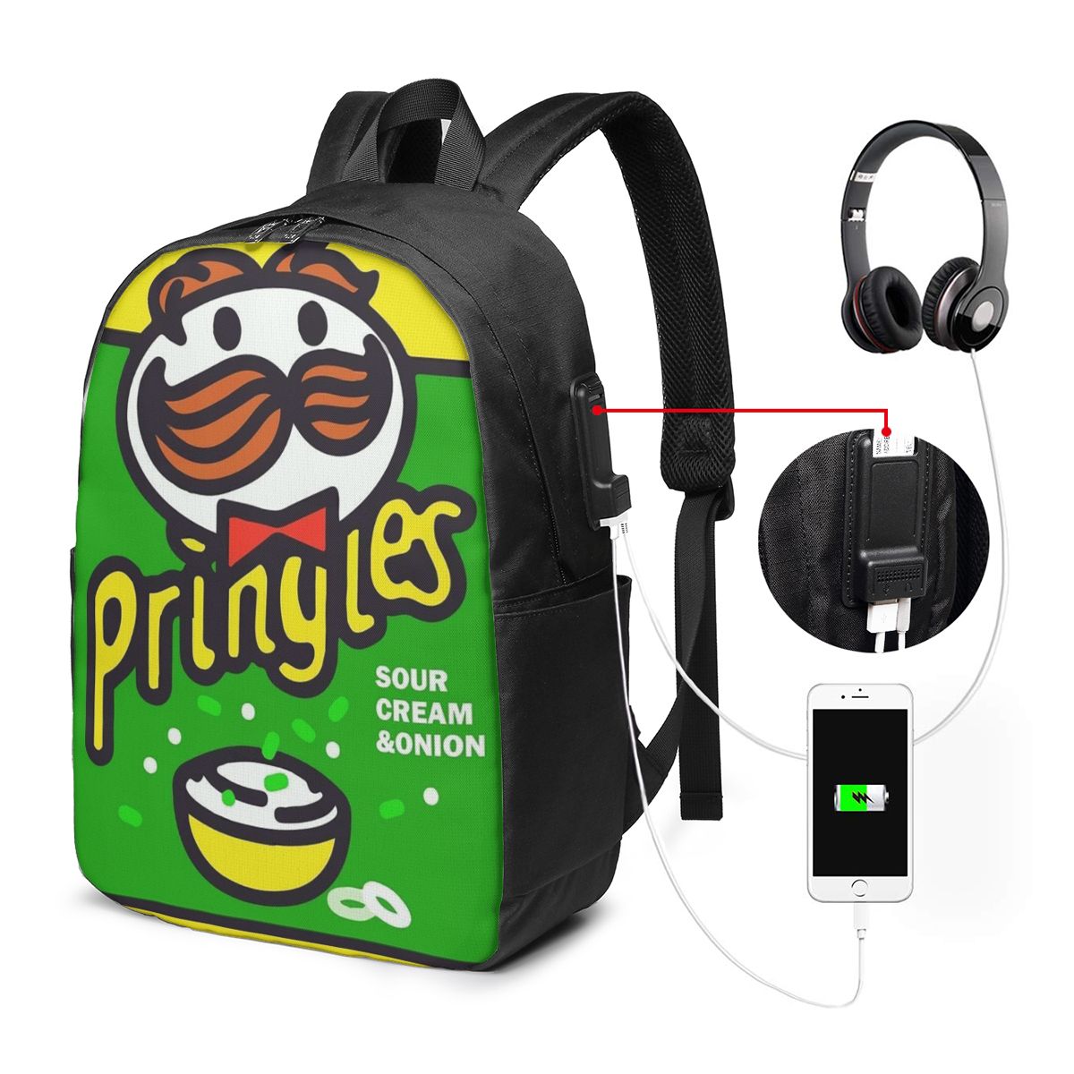 Potato Crisps Chips Pringles P - огляд і ціна Backpacks