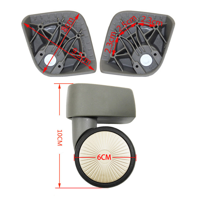 For Samsonite JY103 JY105 JY10 - огляд і ціна Silent Replacement Luggage Wheels