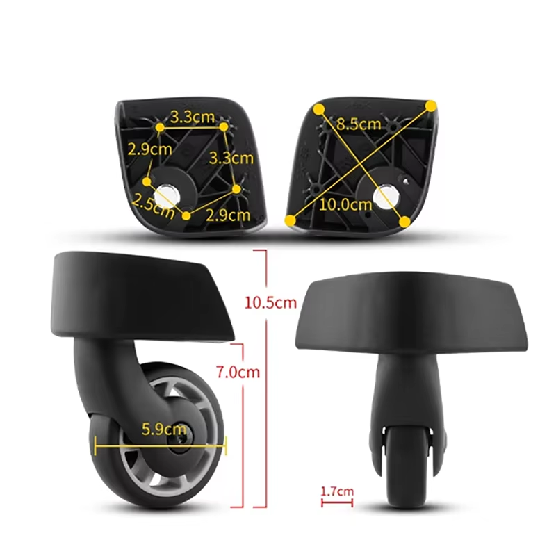 For Samsonite JY103 JY105 JY10 - огляд і ціна Silent Replacement Luggage Wheels