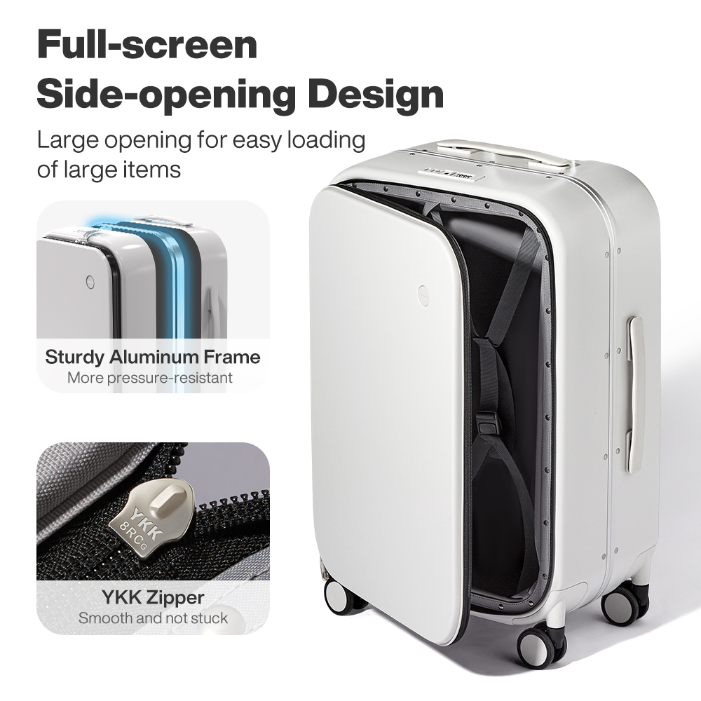 Mixi New PC Aluminum Frame Sui - огляд і ціна Aluminum Frame Carry On Luggage