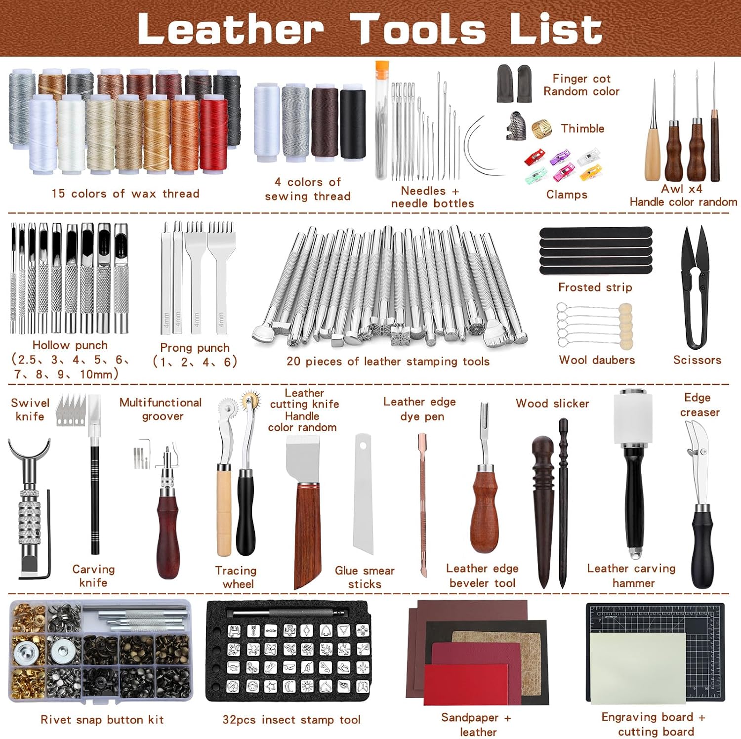 Leather Tooling Kit Leather Cr - огляд і ціна Handbags