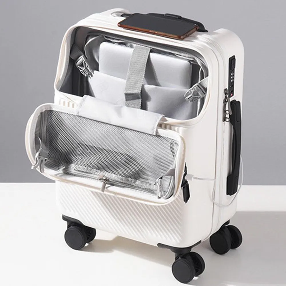 Front Open Lid Trolley Case PC - огляд і ціна Front Opening Laptop Luggage 24 Inch
