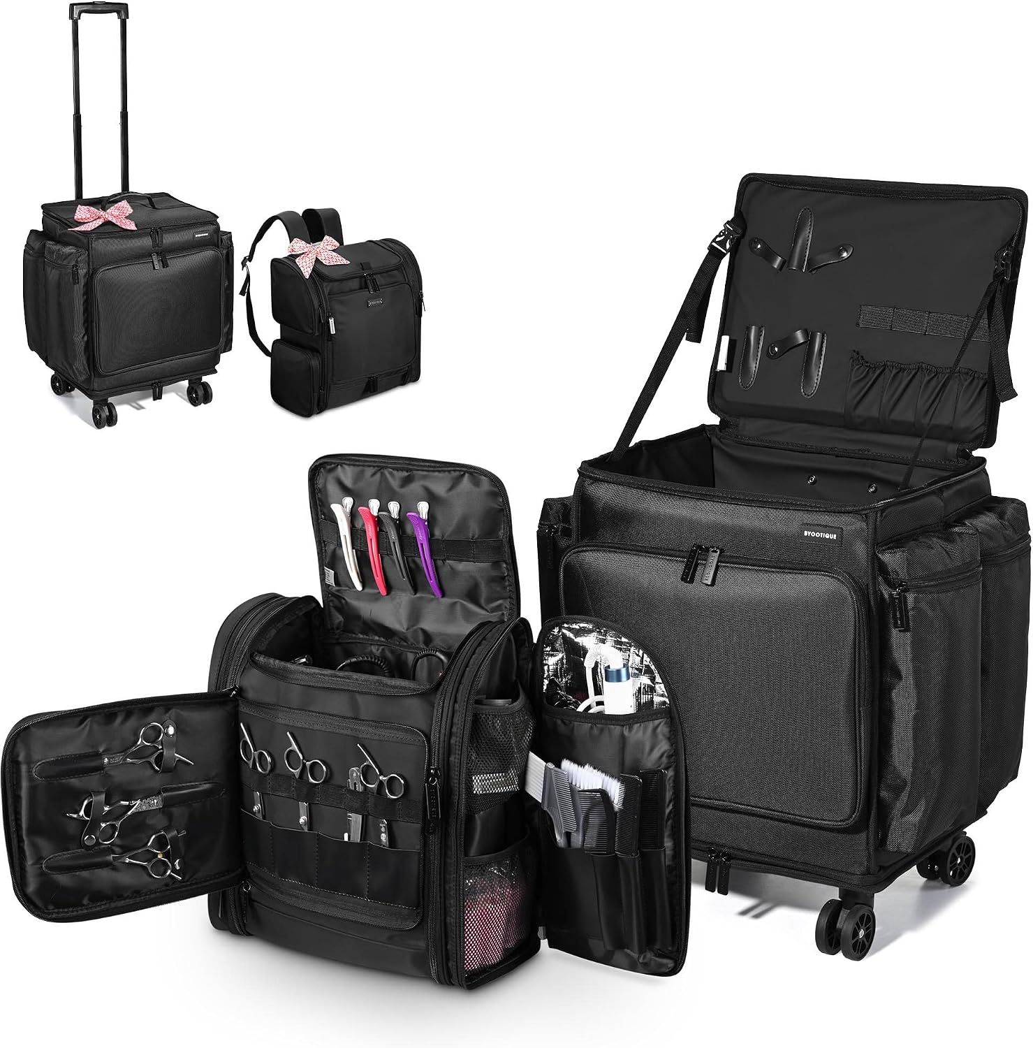 Soft Sided Rolling Makeup Trai - огляд і ціна Backpacks