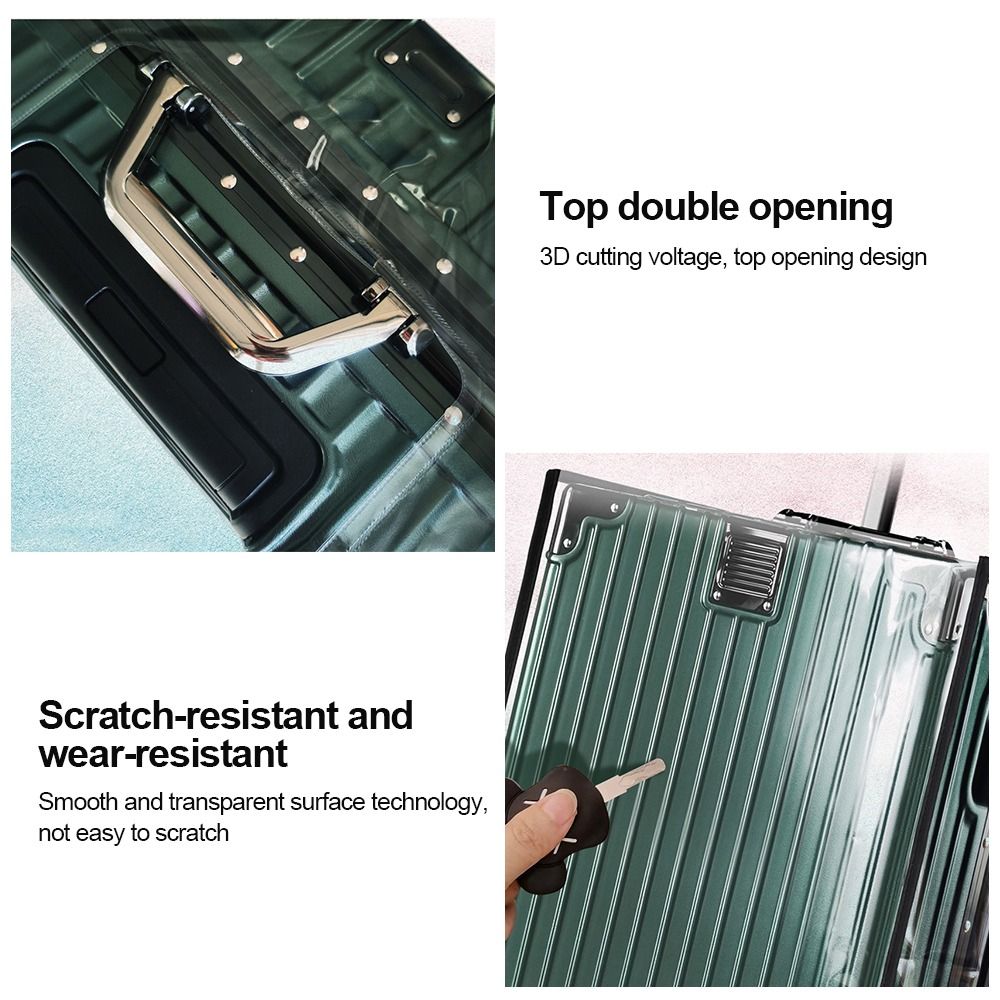 Durable Full Transparent Lugga - огляд і ціна Waterproof Suitcase Cover Protector