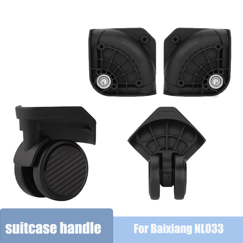 Replacement For Baixiang NL033 - огляд і ціна Silent Replacement Luggage Wheels