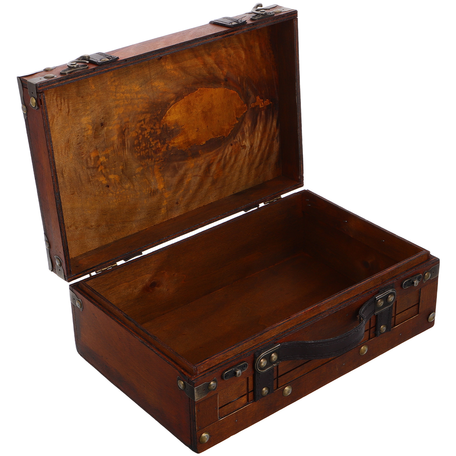 Retro Vintage Wooden Storage B - огляд і ціна Retro Vintage Trunk Suitcase
