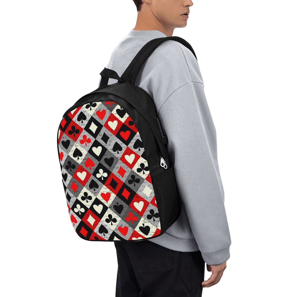 Playing Cards Poker Print Back - огляд і ціна Backpacks