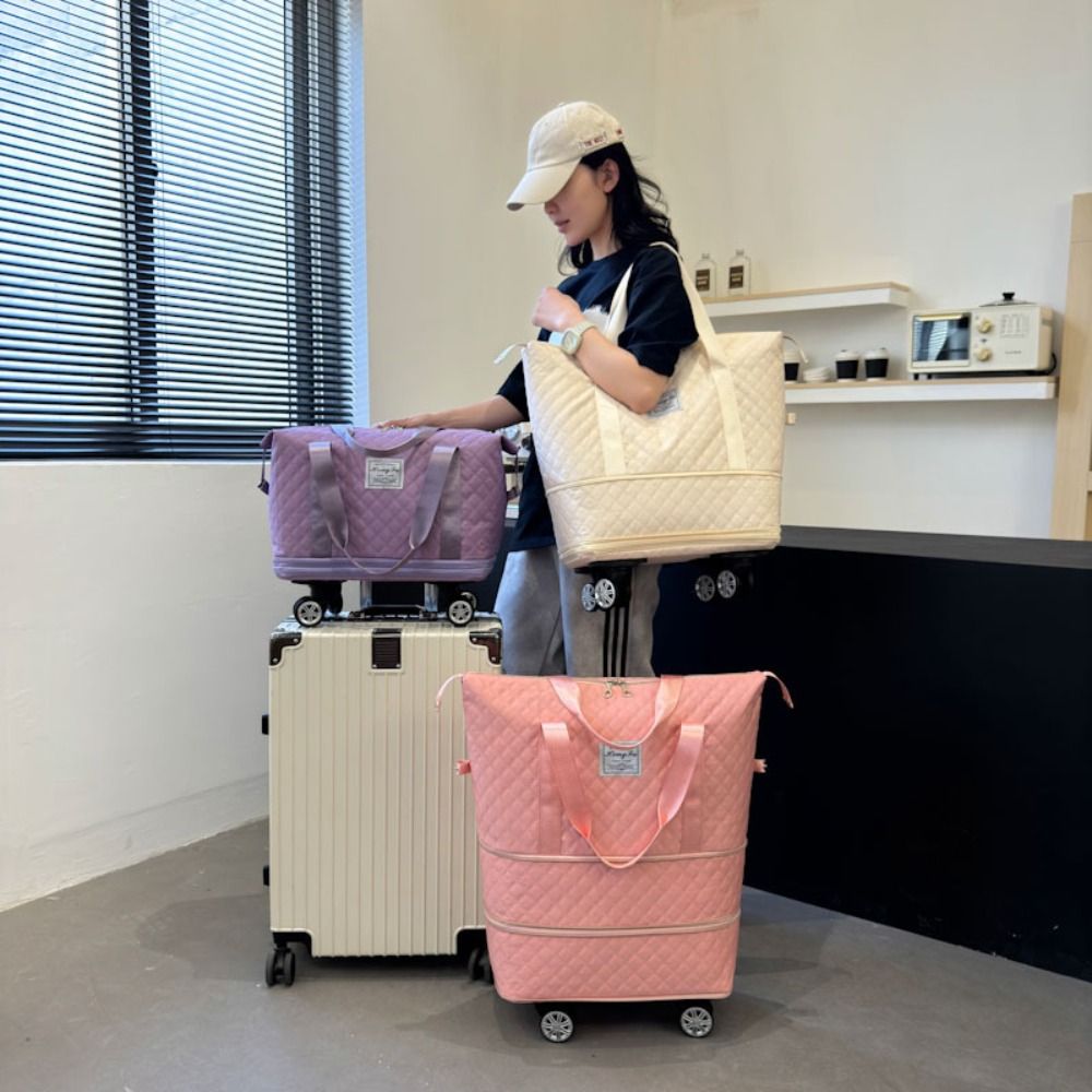 New Oxford Cloth Duffle Pack L - огляд і ціна Foldable Rolling Luggage Bag