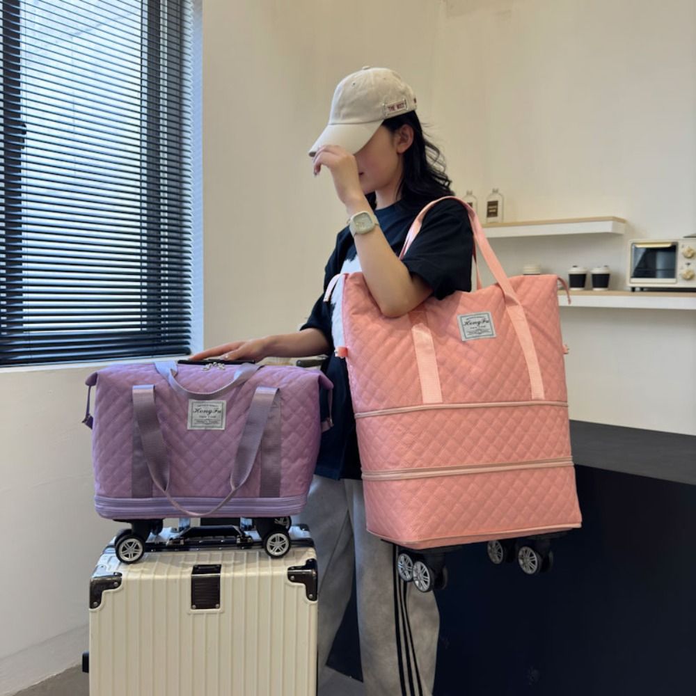 New Oxford Cloth Duffle Pack L - огляд і ціна Foldable Rolling Luggage Bag
