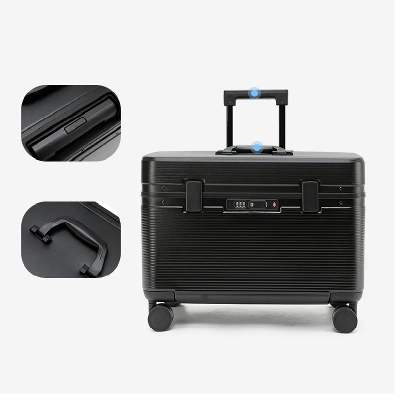 Bunnyfly Captain's Travel Case - огляд і ціна Aluminum Frame Carry On Luggage