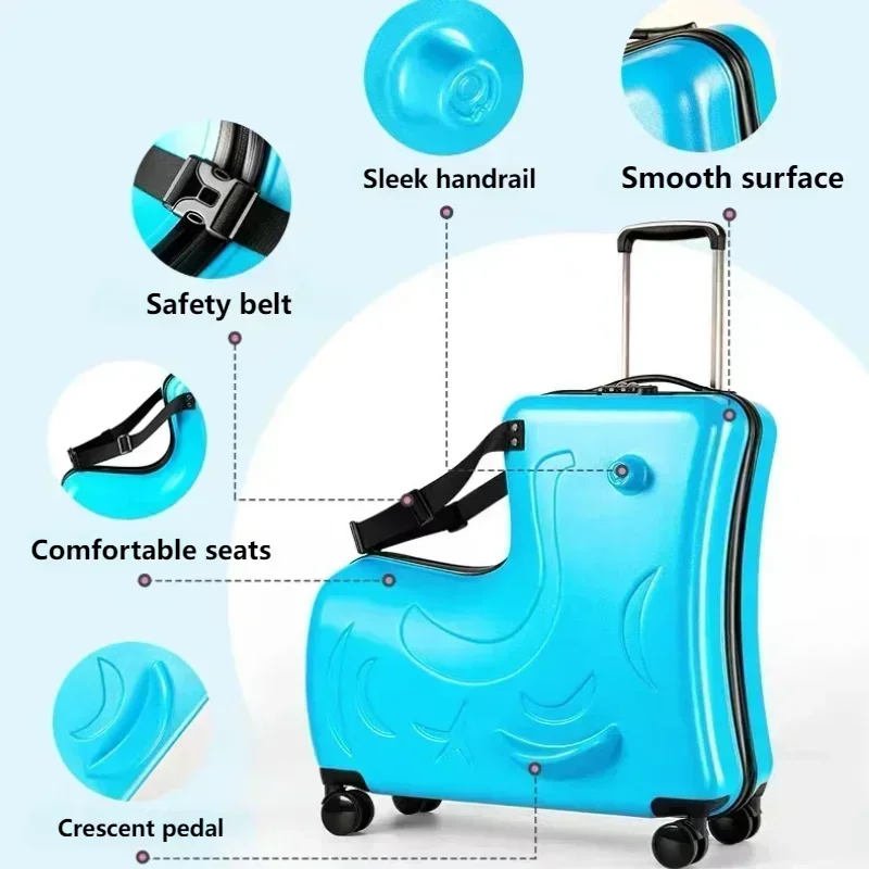 Kids Ride On Suitcase with Whe - огляд і ціна Kids Ride On Suitcase Scooter