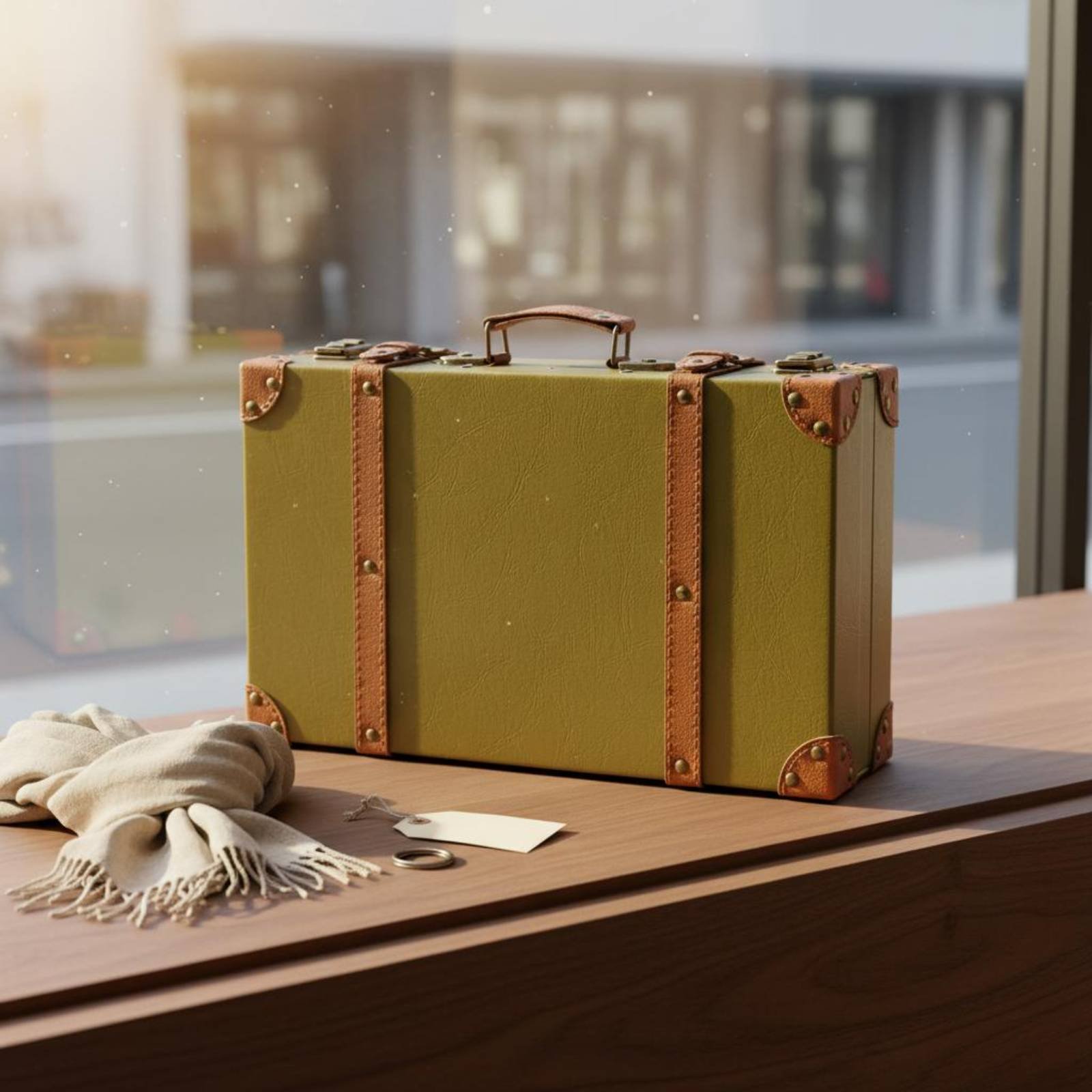 3 Pieces Vintage Suitcase Set  - огляд і ціна Retro Vintage Trunk Suitcase