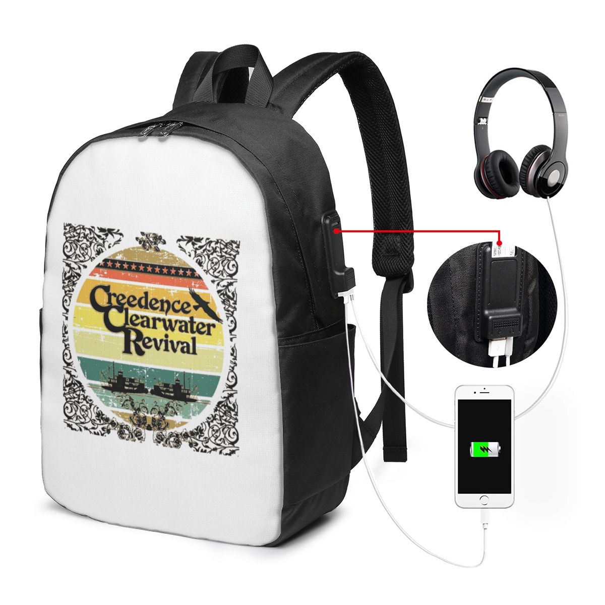Creedence Clearwater Revival R - огляд і ціна Backpacks