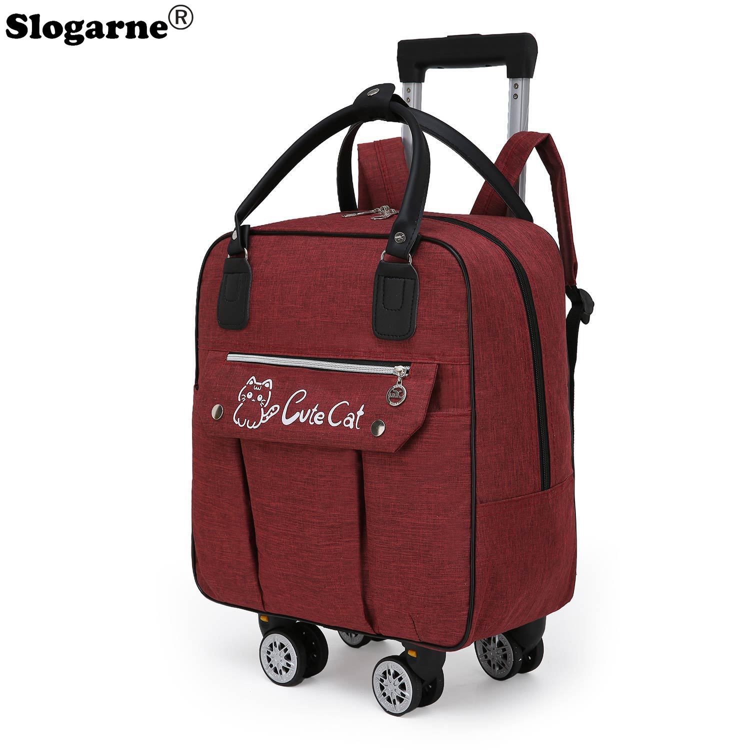 Trolley Large Capacity Travel  - огляд і ціна Foldable Rolling Luggage Bag