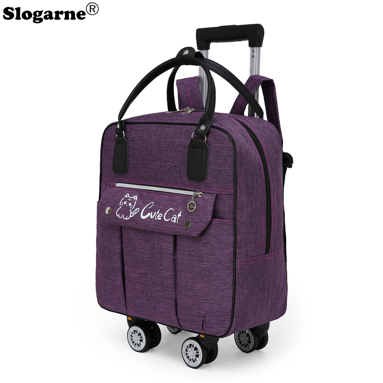 Trolley Large Capacity Travel  - огляд і ціна Foldable Rolling Luggage Bag