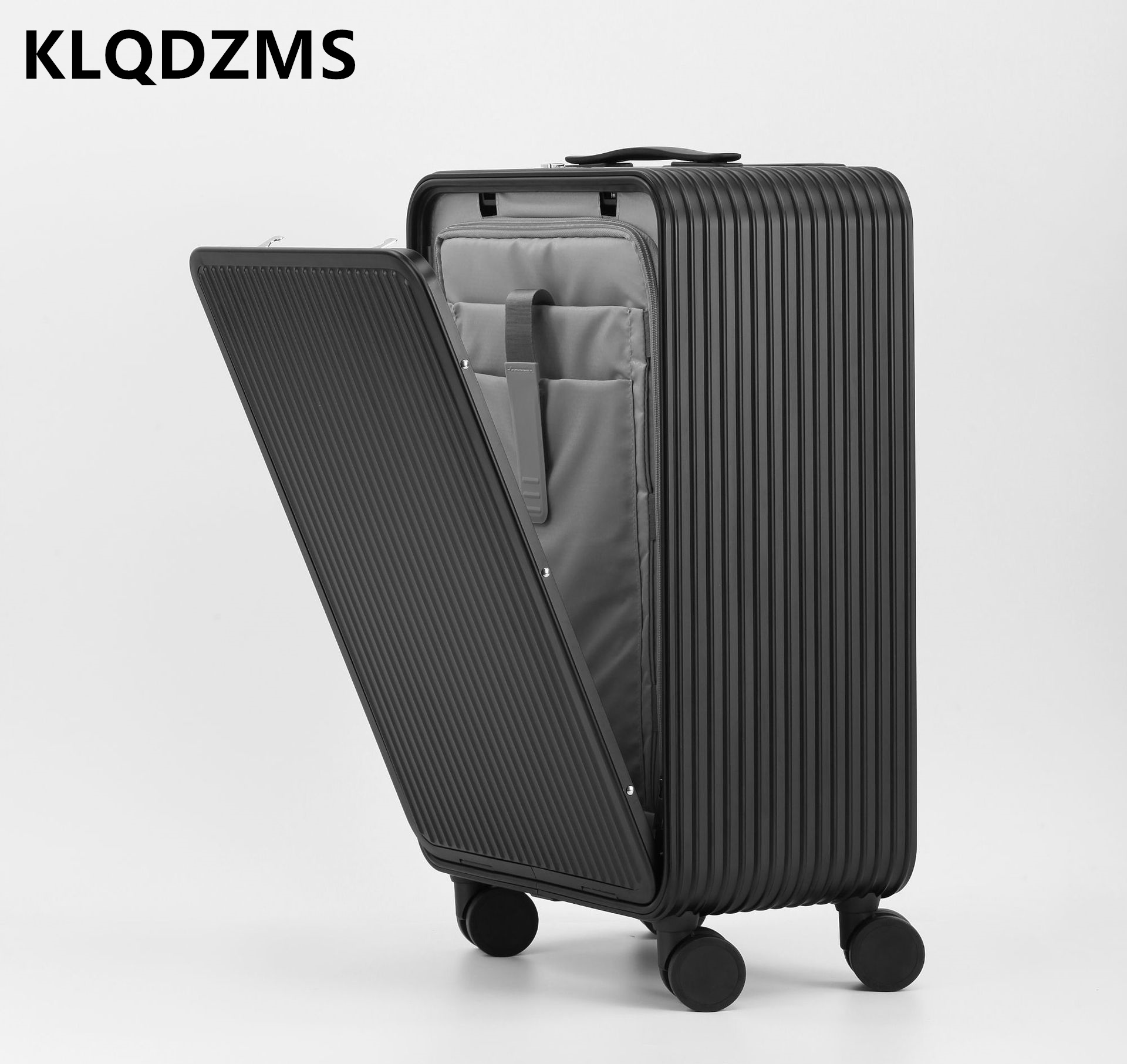 KLQDZMS Luggage All Aluminum M - огляд і ціна Front Opening Laptop Luggage 24 Inch