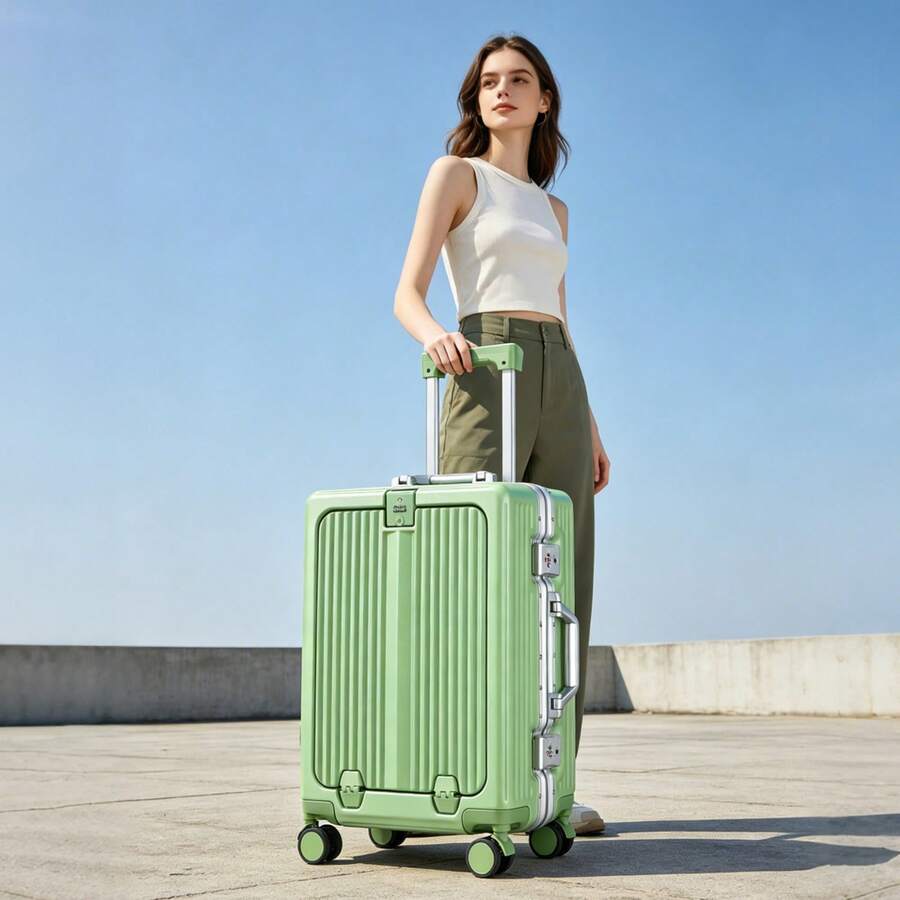 Tidal flash 20/24 Inch Front O - огляд і ціна Front Opening Laptop Luggage 24 Inch