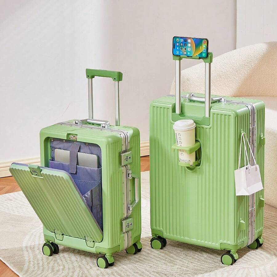 Tidal flash 20/24 Inch Front O - огляд і ціна Front Opening Laptop Luggage 24 Inch