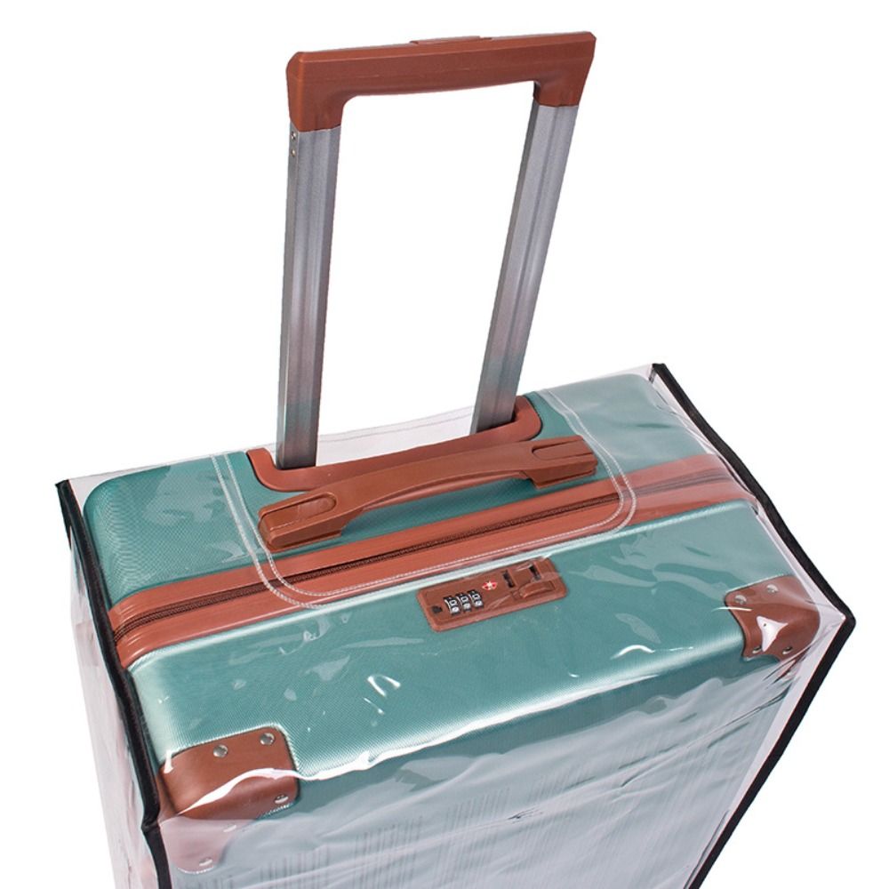 PVC Transparent Luggage Cover  - огляд і ціна Waterproof Suitcase Cover Protector