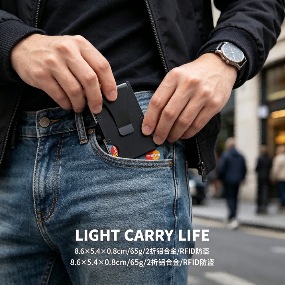 Aluminum Alloy Rfid Blocking C - огляд і ціна Wallets