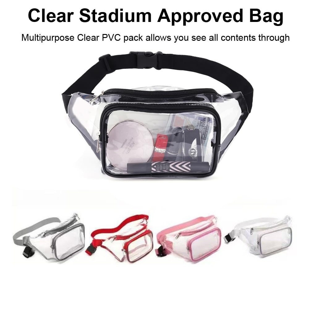 Clear Fanny Pack Transparent P - огляд і ціна Handbags