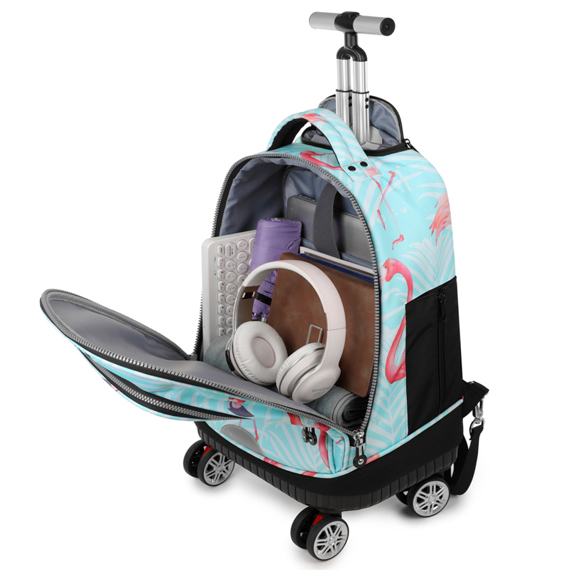 Rolling Backpack with Spinner  - огляд і ціна Foldable Rolling Luggage Bag