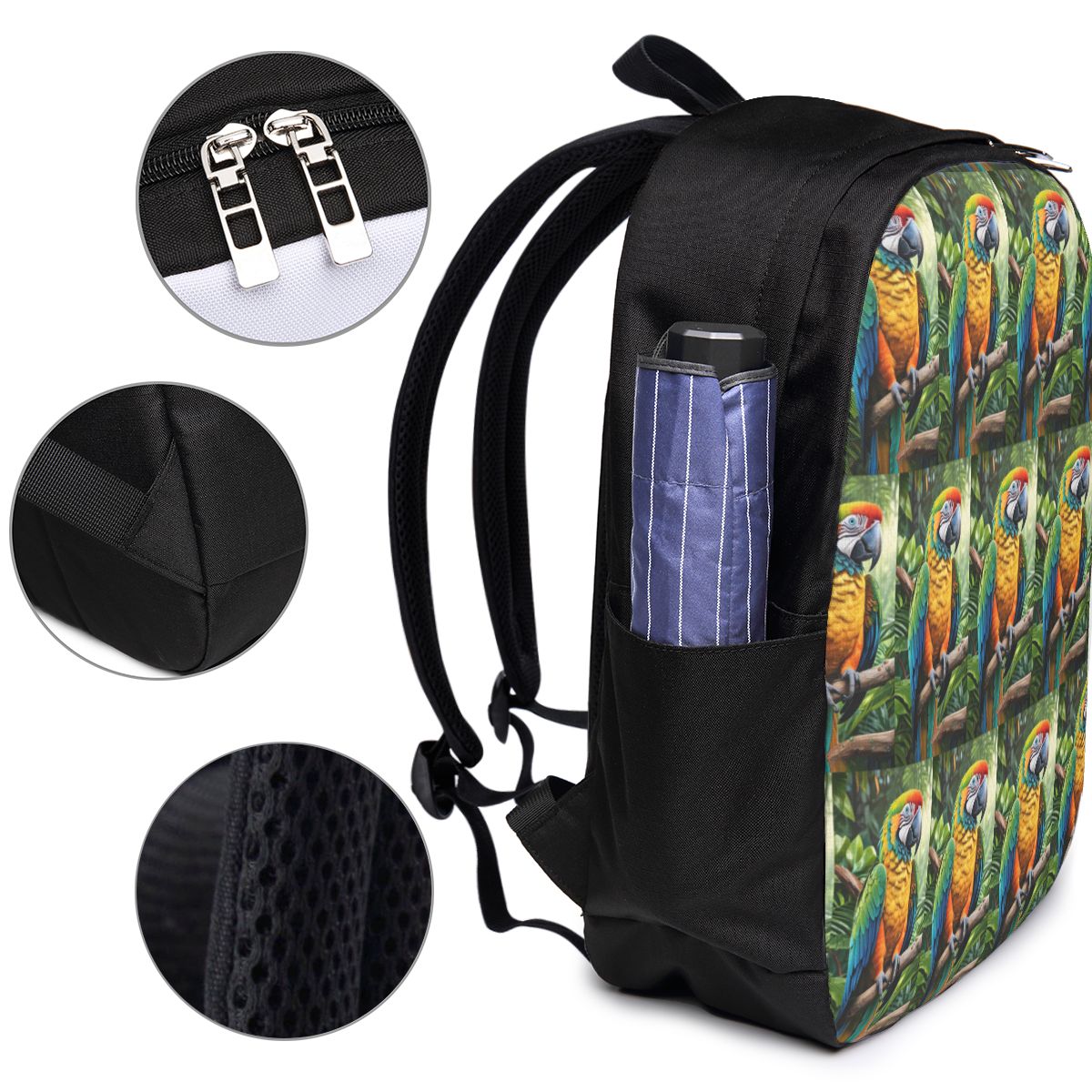 Cute Macaw Parrots Backpack Tr - огляд і ціна Backpacks