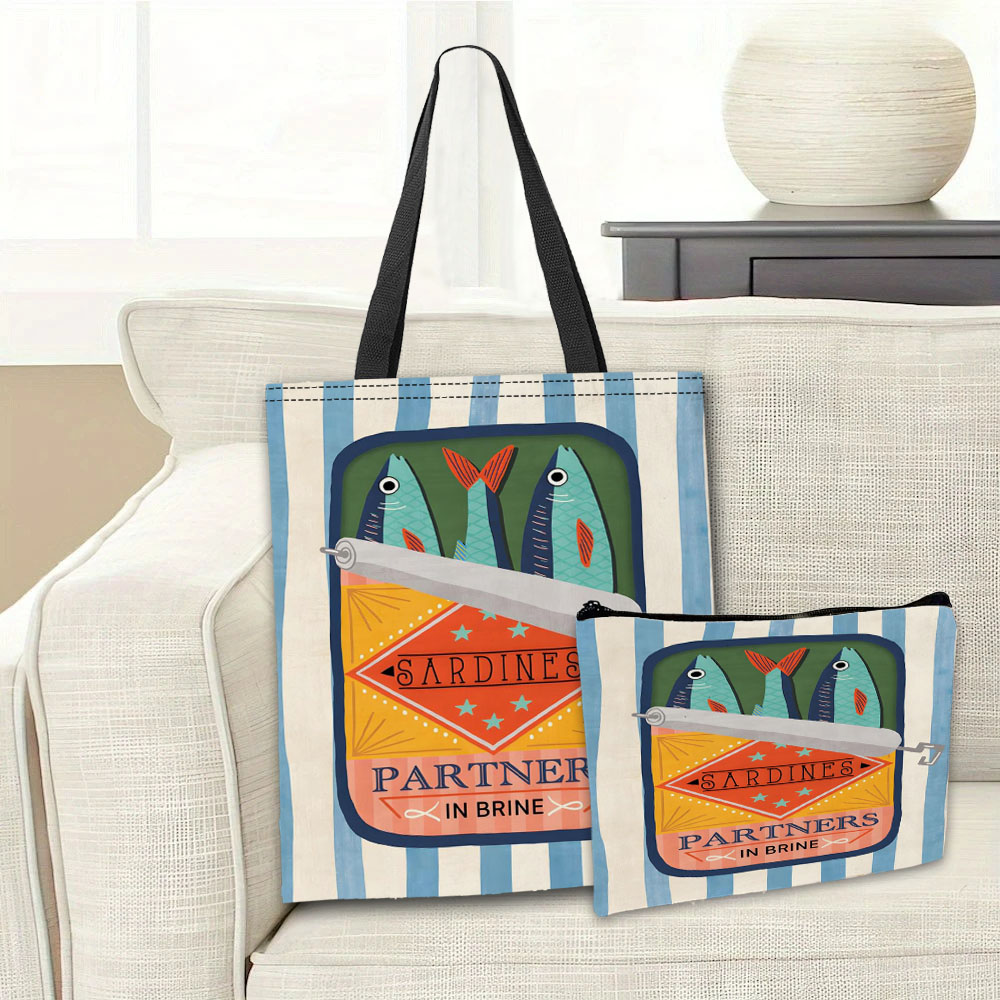 Sardine Partners Graphic Handb - огляд і ціна Cosmetic Bags